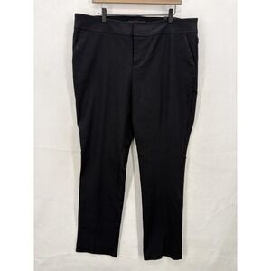 Torrid Studio Pants Womens 18 Black Straight Leg Deluxe Stretch Career Work NWT